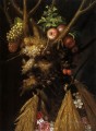頭の中の四季 ジュゼッペ・アルチンボルド 古典的な静物画